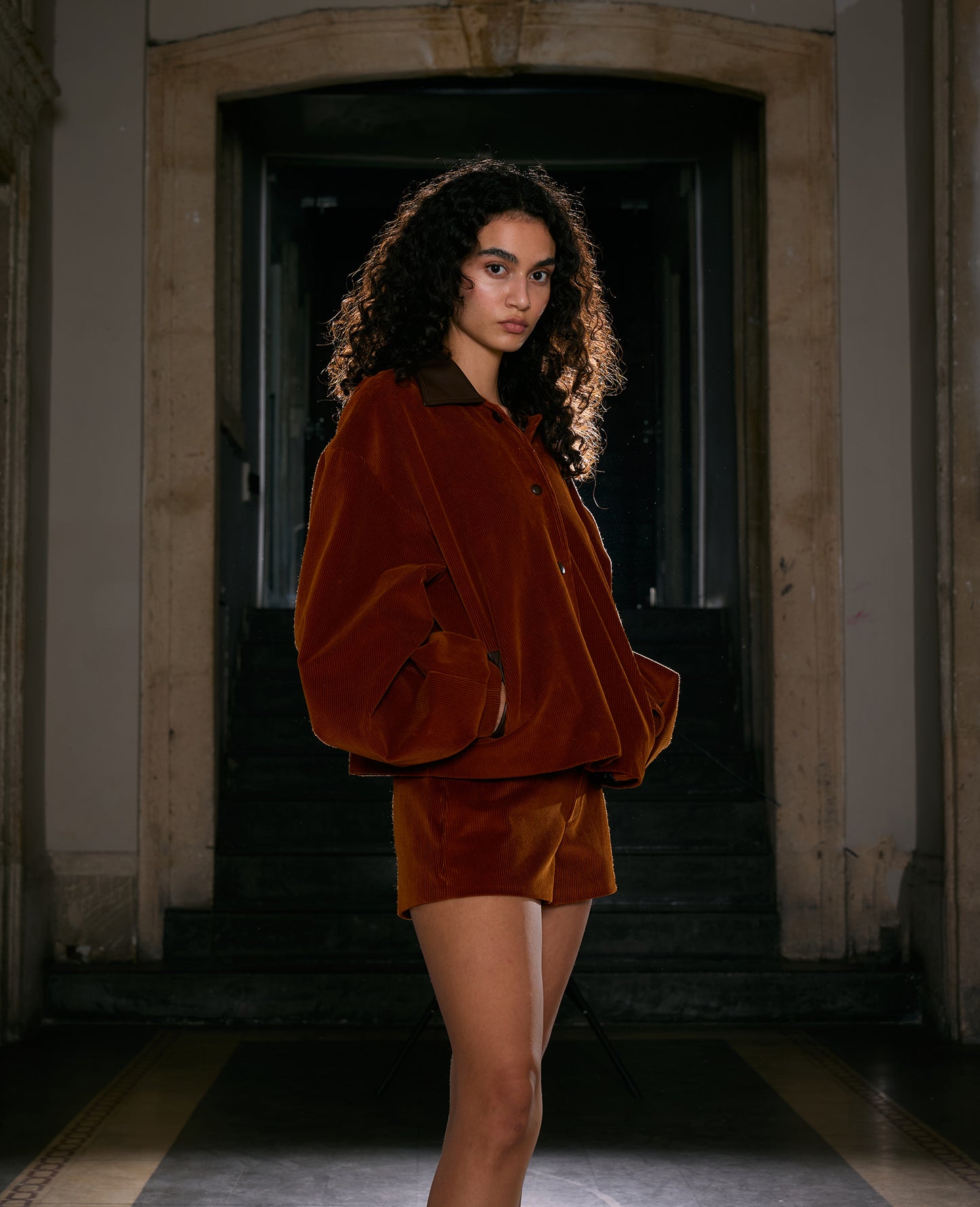 LYNX VELVET BOMBER JACKET